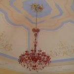 Decorazione soffitto, trompe l’oeil